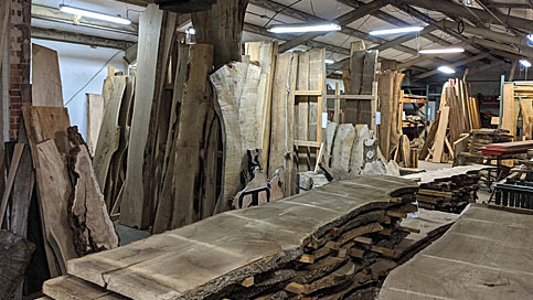 Oversized slabs, bookmatched slabs