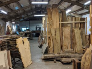 wood slab inventory Denver Wood Slabs warehouse