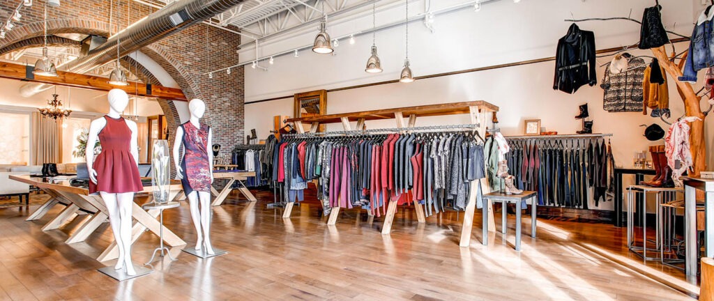 Custom Clothing Boutique Furnishings