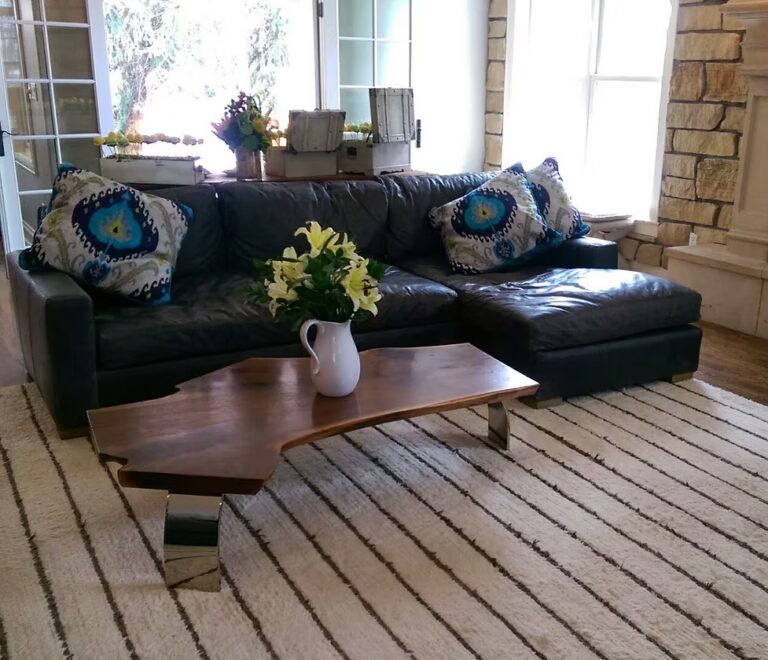 Live Edge Walnut Coffee Table