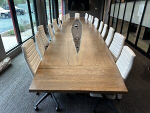 Extra long wood slabs